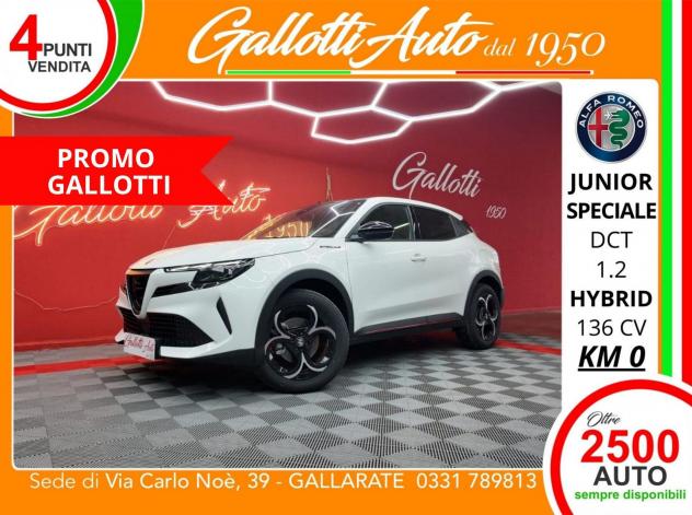 Alfa Romeo Junior Ibrida 1.2 136CV Hybrid eDCT6 ibrida SPECIALE
