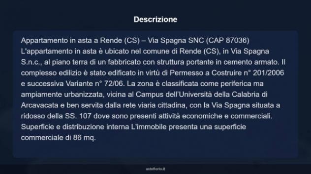 Immobile in asta di 86 m² in vendita a Rende - Foto 12