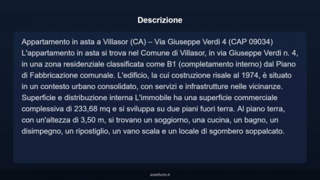Immobile in asta di 233 m² in vendita a Villasor - Foto 16