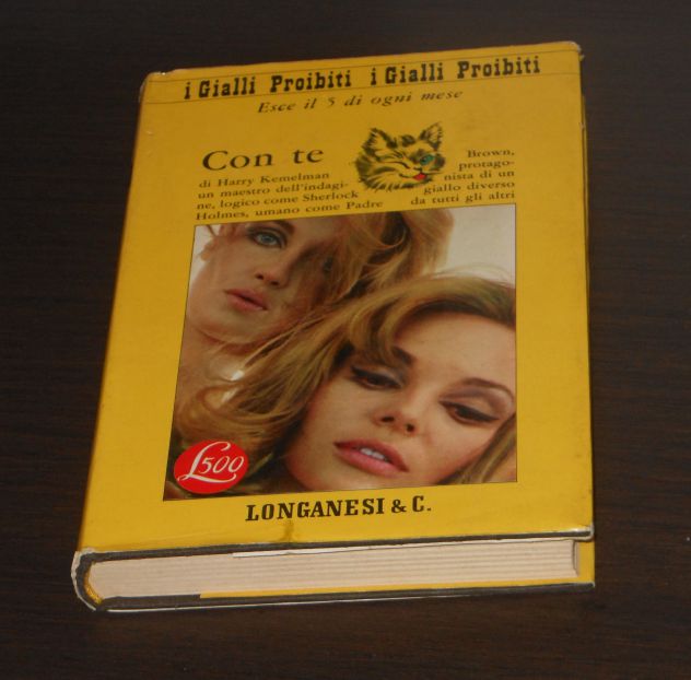 i Gialli Proibiti, Con te, HARRY KEMELMAN, Longanesi & C. 1968, N. 174. - Foto 5