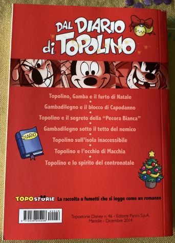 TOPOLINO, DAL DIARIO di TOPOLINO, N. 8 Panini Comics 2014. - Foto 3