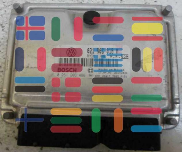 0261206486 021906018M Volkswagen centralina motore Bosch