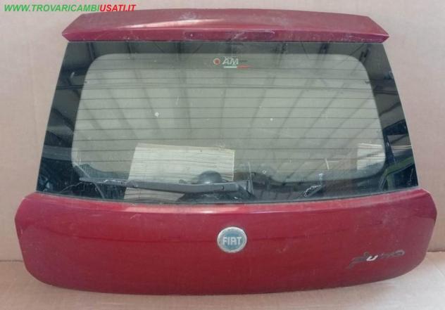 PORTELLO ROSSO SCURO MET. C/MOT. 999-U65651 Carrozzeria  Lamierati esterni  Portello  Portello post. ABARTH - GRANDE PUNTO - 2007  2010, ABARTH - GRAN