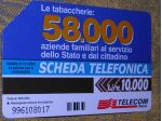 SCHEDA TELEFONICA ITALIA 71U