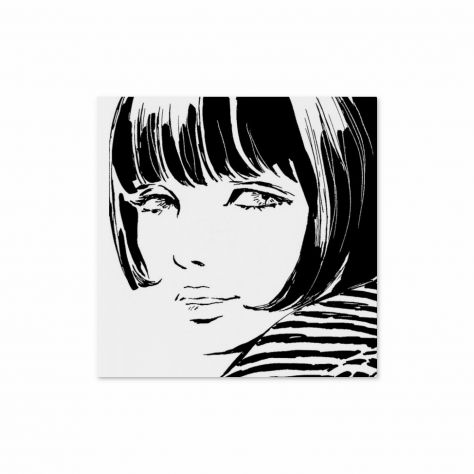 Quadro Valentina Crepax dipinto a mano pop art - Foto 2