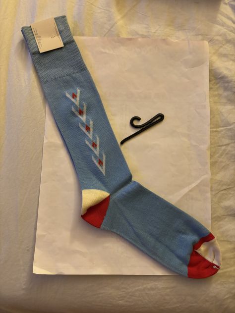 CALZE NUOVE CON CARTELLINO DA UOMO FIRMATE ORIGINALI”VK NAGRANI”MADE IN ITALY - Foto 6