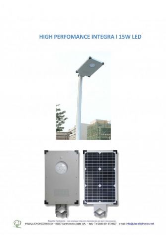 LAMPIONE SOLARE INTEGRATA mod. INTEGRA I  380 € - Foto 2