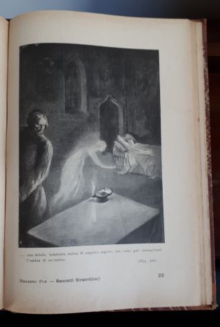 RACCONTI STRAORDINARI, EDGARDO ALLAN POE, Casa Editrice Nerbini 1908. - Foto 5