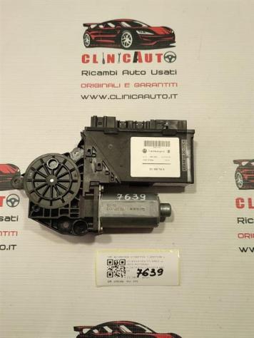 MOTORINO ALZAVETRO ANTERIORE DESTRA VOLKSWAGEN Touareg 1° Serie 3D1959792B 0130821765 7L0959702B (0206)