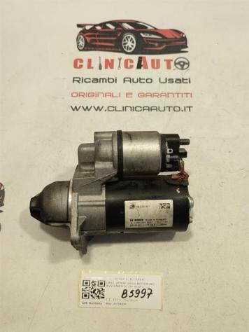 MOTORINO D' AVVIAMENTO OPEL Adam 1° Serie 55578921 0001107522 A12XER benzina 1229 (13)