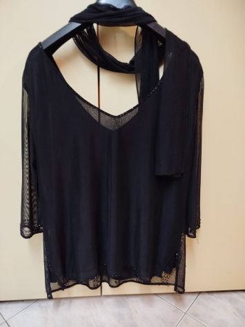 Blusa con Sciarpa Coordinata - Foto 2