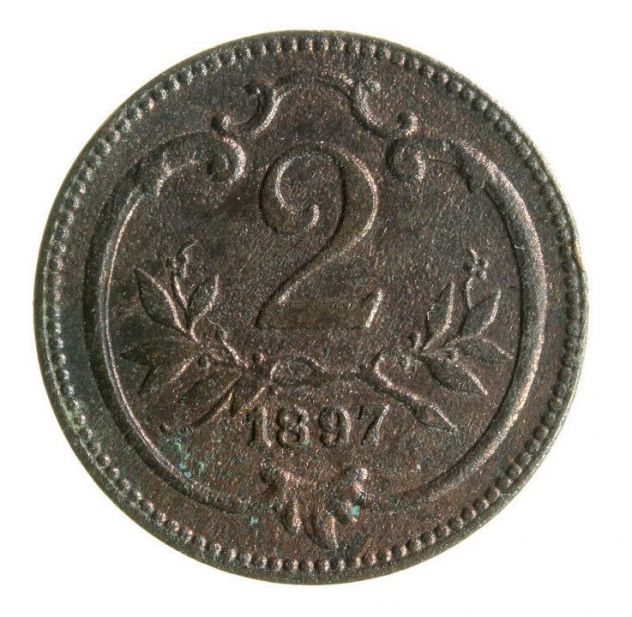 Austria 2 (Heller), 1897. - Foto 3