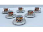Servizio Tazzine Caffè Monopoli  Anni 70