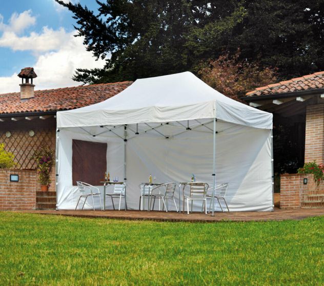 Gazebo Pieghevole cod 6103 3x4.5 Per Ristorante