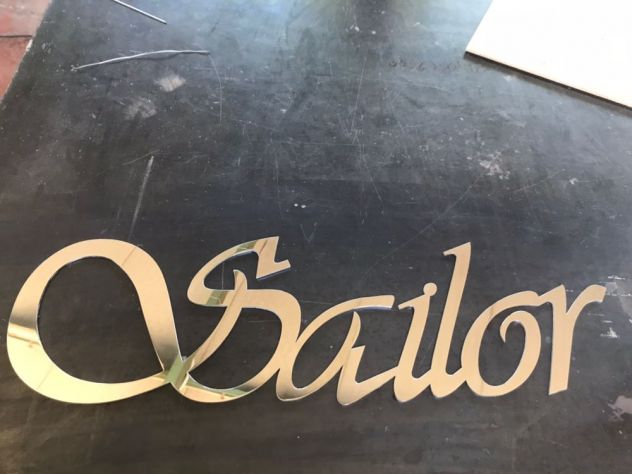 Scritte in acciaio inox per nautica - Foto 4