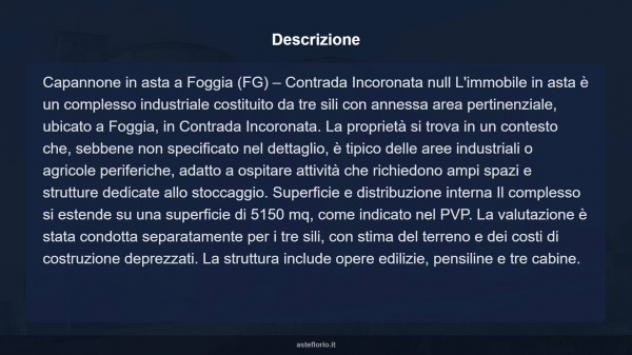 Immobile in asta di 5150 m² in vendita a Foggia - Foto 10