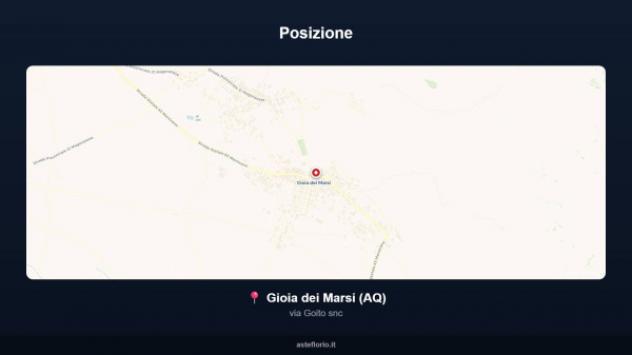 Immobile in asta di 334 m², box auto in vendita a Gioia dei Marsi - Foto 15