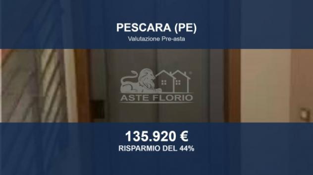 Immobile in asta di 113 m², box auto in vendita a Pescara