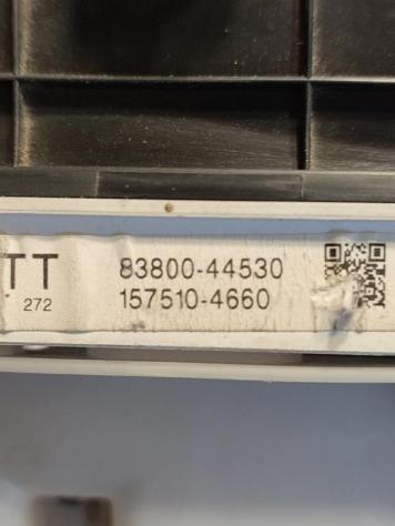 QUADRO STRUMENTI TOYOTA Avensis Verso 83800-44530 157510-4660 1CD (0106) - Foto 4