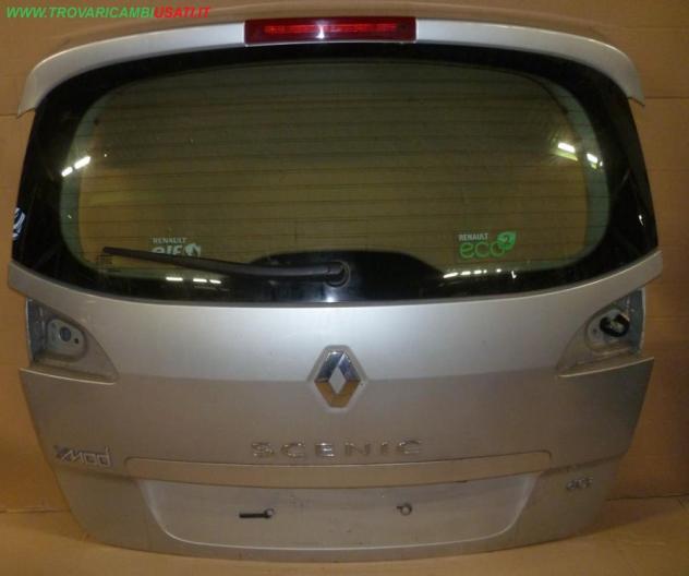 PORTELLO POST. ARGENTO C/MOT. Carrozzeria Lamierati esterni Portello Portello post. RENAULT - SCENIC X-Mod - 01-08-2009 - 01-10-2016