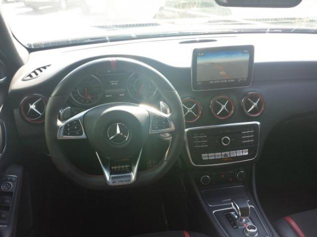Mercedes-Benz A 45 AMG PERFORMANCE 4MATIC GRIGIO OPACO 19 NAVI TETTO H/K - Foto 8