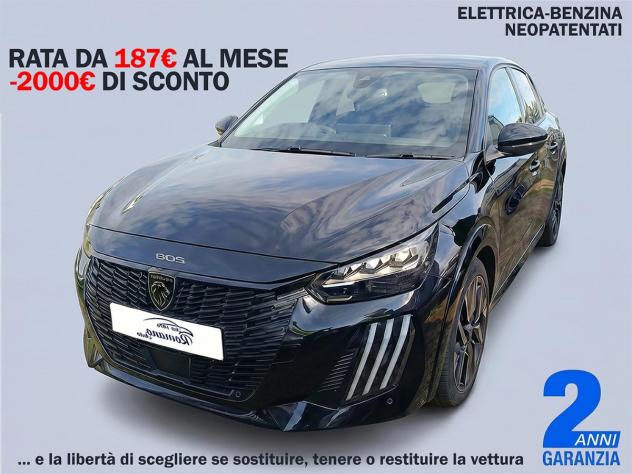 NEW Peugeot 208 5P - GT Hybrid 110 E-DCS6#RETROCAMERA!
