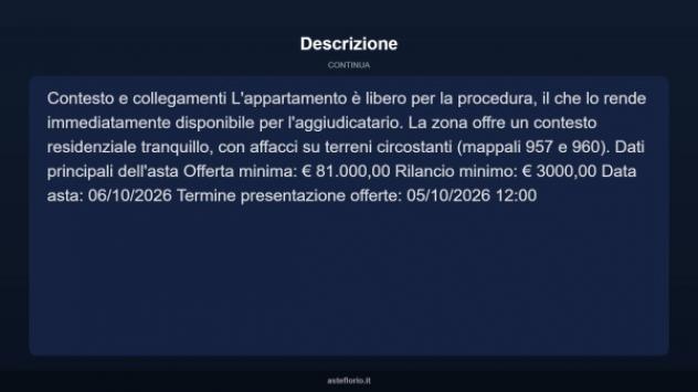 Immobile in asta di 83 m² in vendita a Diano Castello - Foto 4