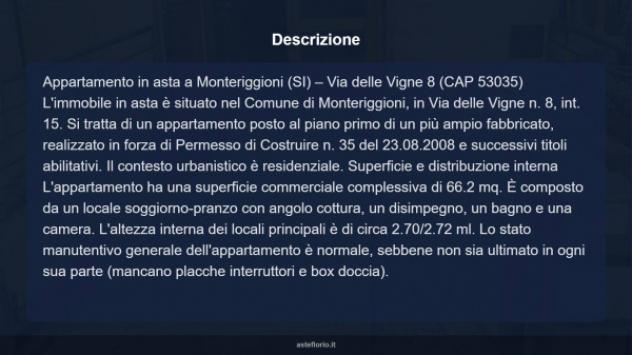 Immobile in asta di 66 m² in vendita a Monteriggioni - Foto 12