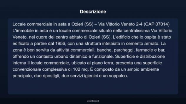 Immobile in asta di 102 m² in vendita a Ozieri - Foto 3