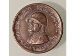 Medaglia commemorativa di Benito Mussolini, emessa in occasione del centenario d