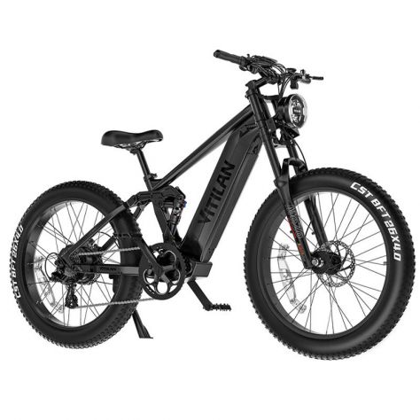 E-BIKE Vitilan T7 250W 48V 26" Full Suspension - Foto 2