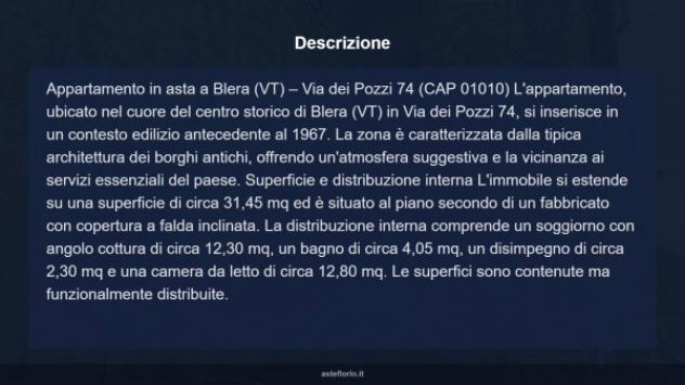 Immobile in asta di 31 m² in vendita a Blera - Foto 12