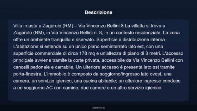 Immobile in asta di 178 m², box auto in vendita a Zagarolo - Foto 2