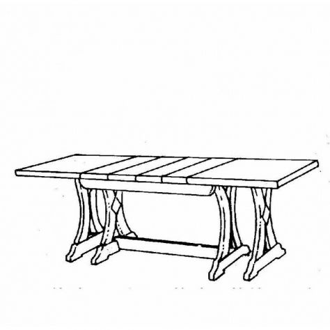 Tavolo Allungabile in Legno Classico cod 013 Nuovo in Toulipier - Foto 2