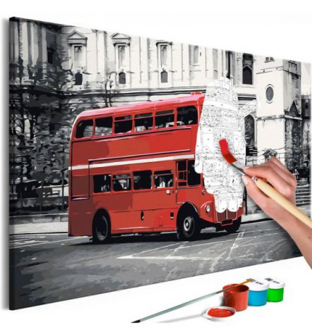 Quadro Fai Da Te 50x40 Cm. Londra N.2 ARREDALACASA Spedizione Gratis