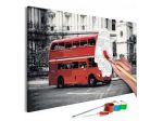 Quadro Fai Da Te 50x40 Cm. Londra N.2 ARREDALACASA Spedizione Gratis
