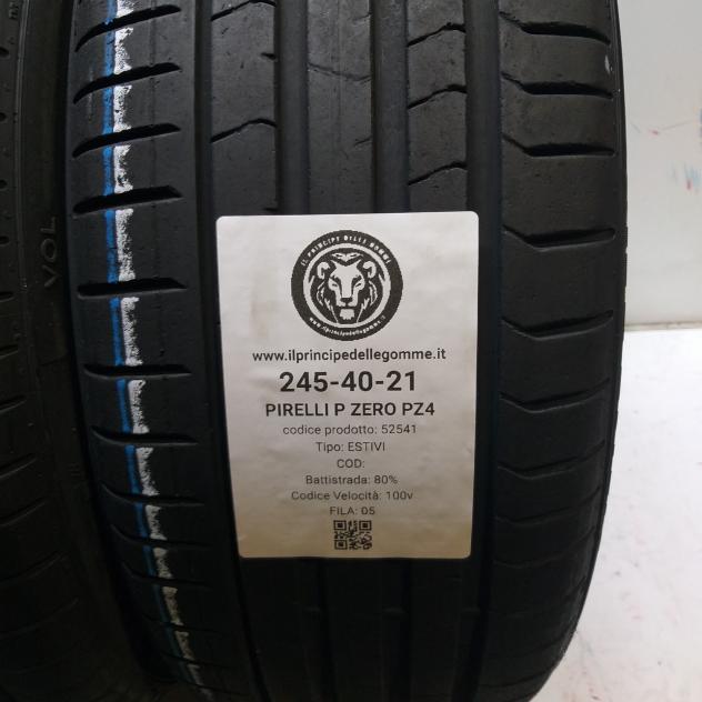 2 GOMME 245 40 21 PIRELLI A52541 - Foto 2