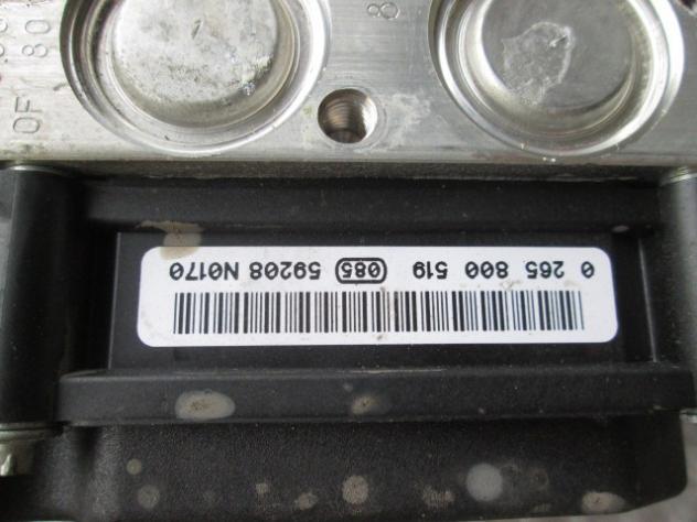 0 265 231 734 CENTRALINA ABS AGGREGATO POMPA RENAULT SCENIC 1.9 D 96KW 6M 5P (2006) RICAMBIO USATO 8200 527 890 051222/3/0953 0 265 800 519 59208 N017 - Foto 3