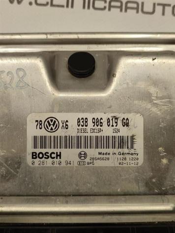 CENTRALINA MOTORE VOLKSWAGEN Passat Berlina 3° Serie 0281010941 038906019GQ AVF diesel 1896 (0005) - Foto 2