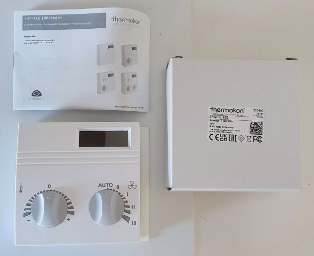 THERMOKON SR04 PS FS05 NUOVO Wireless room sensor - Foto 3