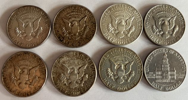 ½ Dollar "Kennedy Half Dollar"+Bicentenario Kenned - Foto 2