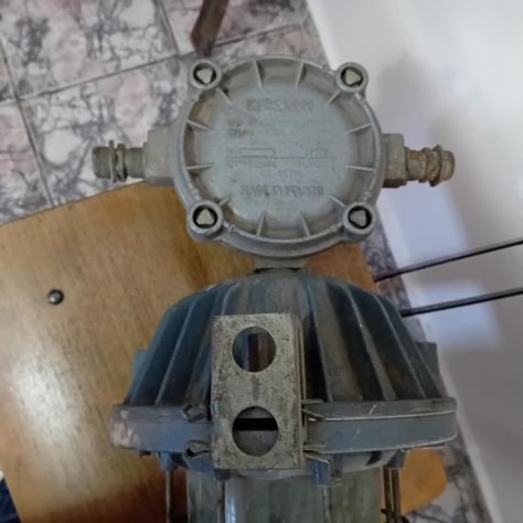Lampada industriale anni 70 grande - Foto 2