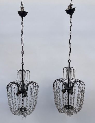 2 Lampadari Stile Art Decò - Foto 2