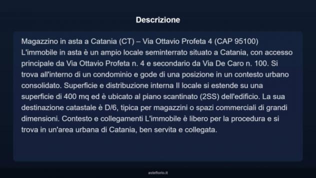Immobile in asta di 400 m² in vendita a Catania - Foto 9