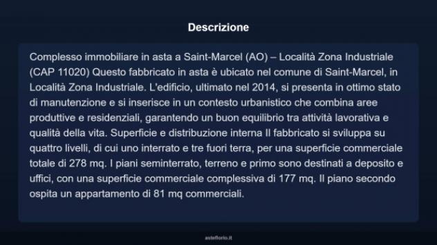 Immobile in asta di 278 m² in vendita a Saint-Marcel - Foto 9
