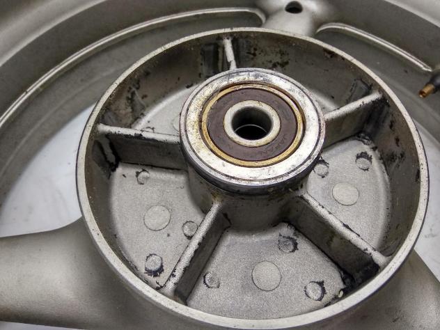 HONDA HORNET 600 CERCHIO RUOTA POSTERIORE 17 X 5.50 2003 PC36A03F - Foto 7