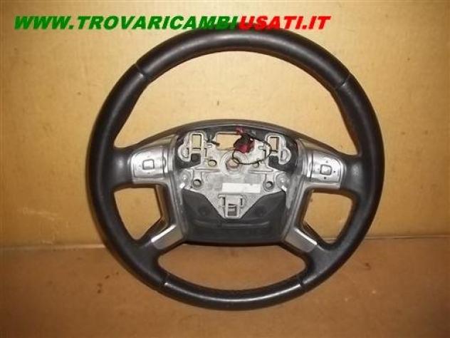 VOLANTE IN PELLE CON COMANDI (LEGGERMENTE USURATO MA BUONO) FORD S-MAX (CA1)  Meccanica  Sterzo  Volante  Volante FORD - GALAXY - 01-04-2010 - 01-04-2