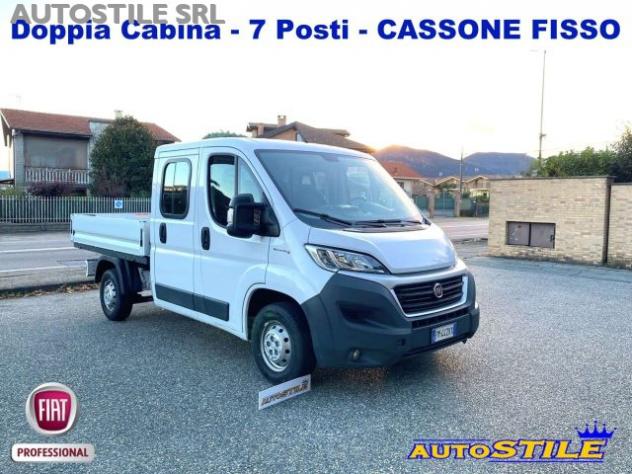 FIAT Ducato M-Jet CASSONE FISSO DOPPIA CABINA 7 POSTI rif. 22938699