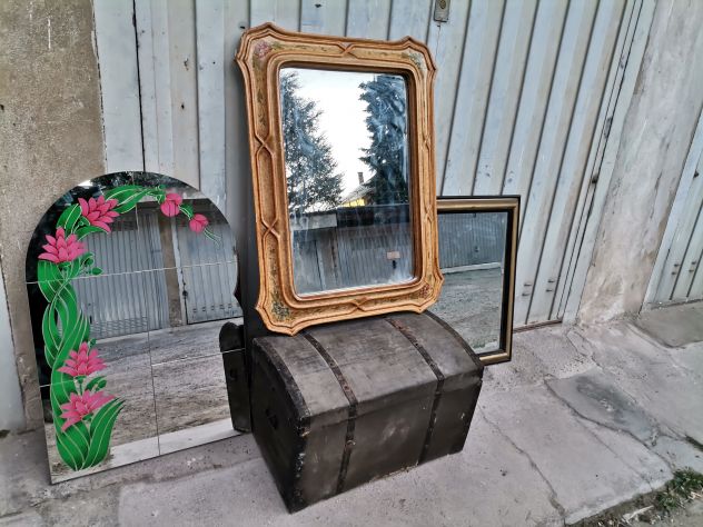 specchi vintage di vari modelli e misure e consolle - Foto 7