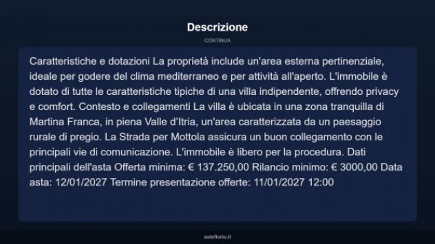 Immobile in asta di 120 m² in vendita a Martina Franca - Foto 4